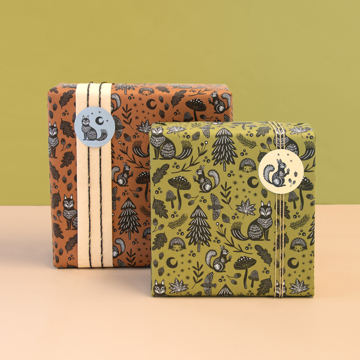 Cadeaupapier Nature Woods - Afbeelding 3